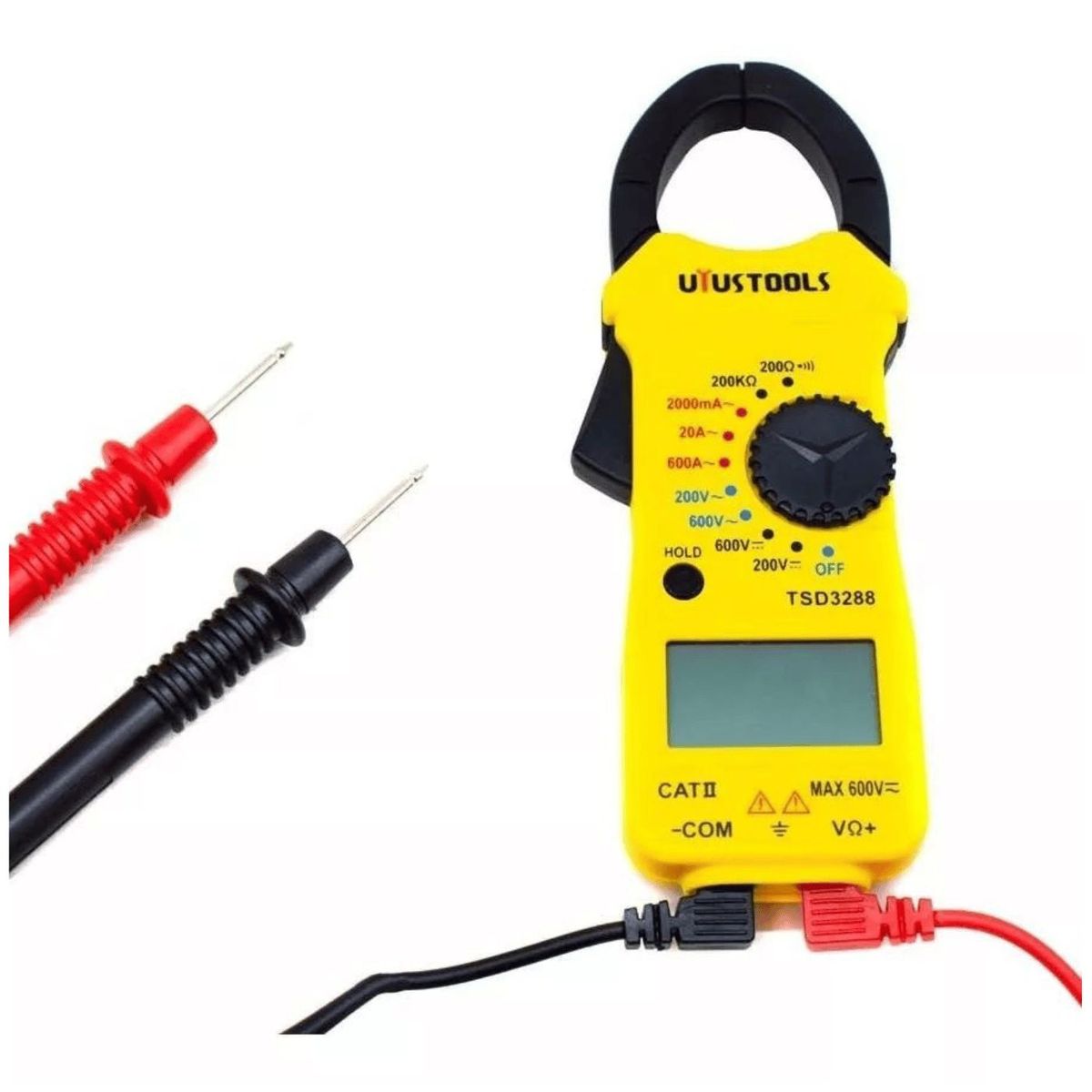 UYUSTOOL - Pinza amperimetrica Profesional 600A Uyustools