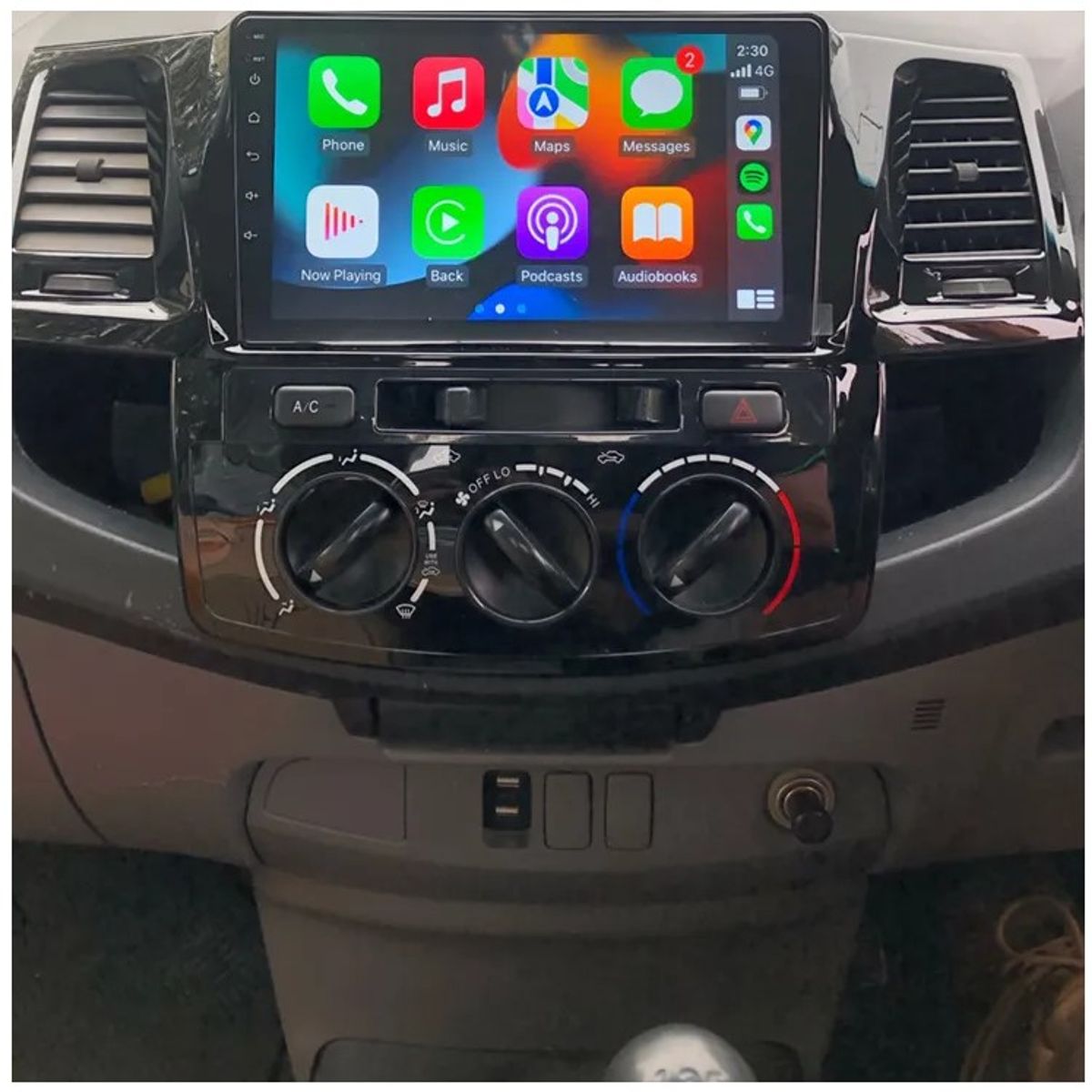 GENERICO - Autoradio Android Toyota Hilux 20012-2015 cámara Gratis