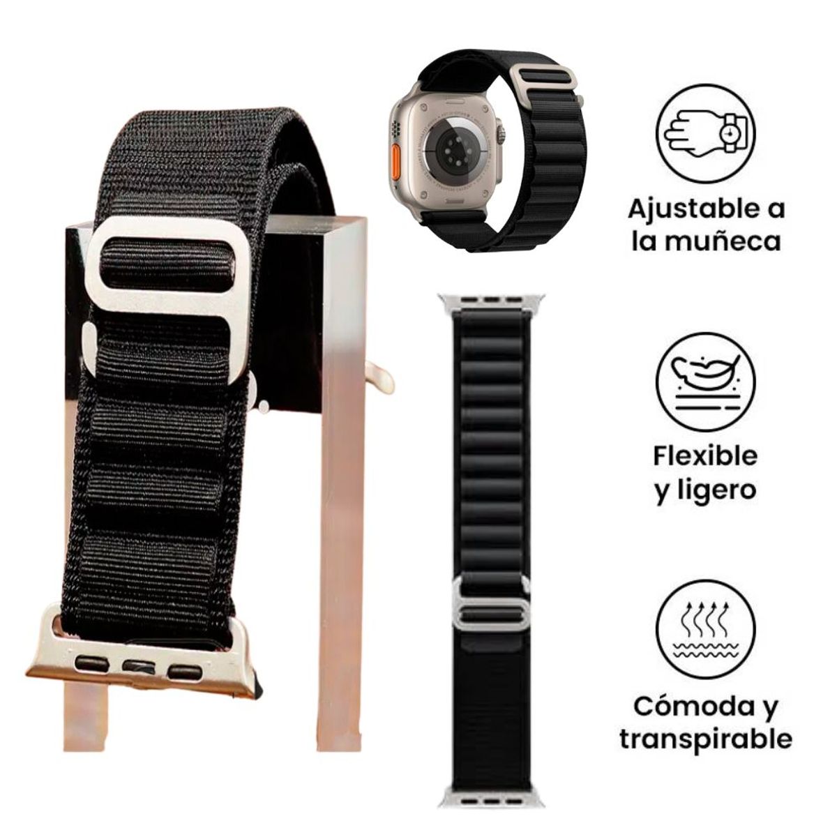 HOCO - Correa SmartWatch Hoco WA13 Compatible con Apple Watch