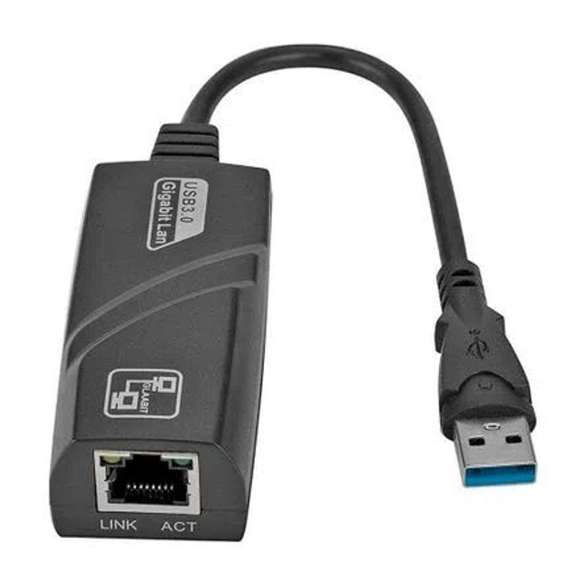 GENERICO - Adaptador de Red USB 3.0 a  Rj45 Gigabit