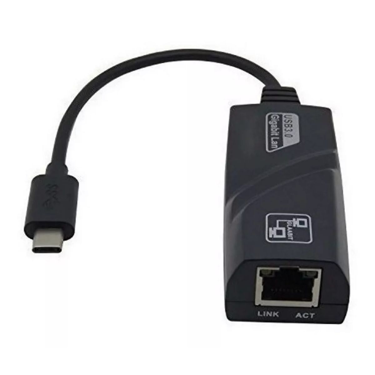 GENERICO - Adaptador Usb Tipo-C a Red 1000mbps Gigabit