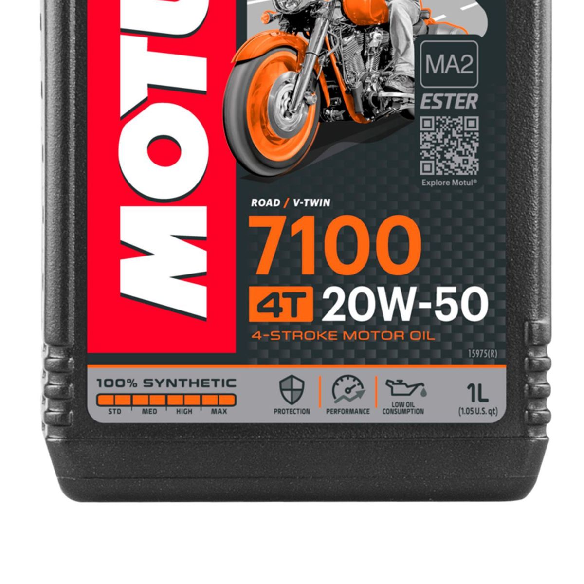 GENERICO - MOTUL 7100 Aceite de motor 20W50 para Motos