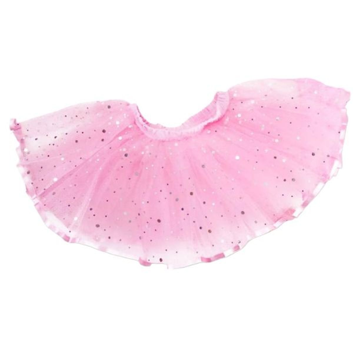 GENERICO - Tutú doble capa de ballet con brillos