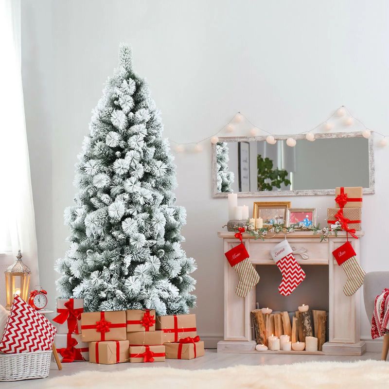 GENERICO - ARBOL / PINO DE NAVIDAD  COPOSO NEVADO  1.80 MTS