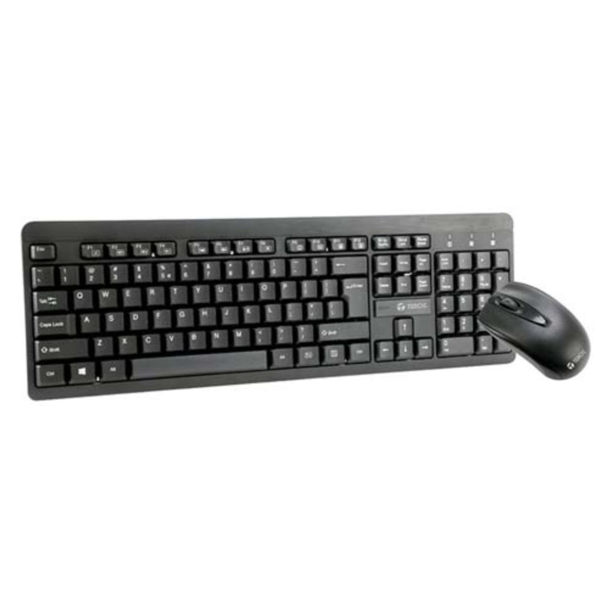 GENERICO - Kit  Teclado + Mouse Teros USB Negro TE-4061N