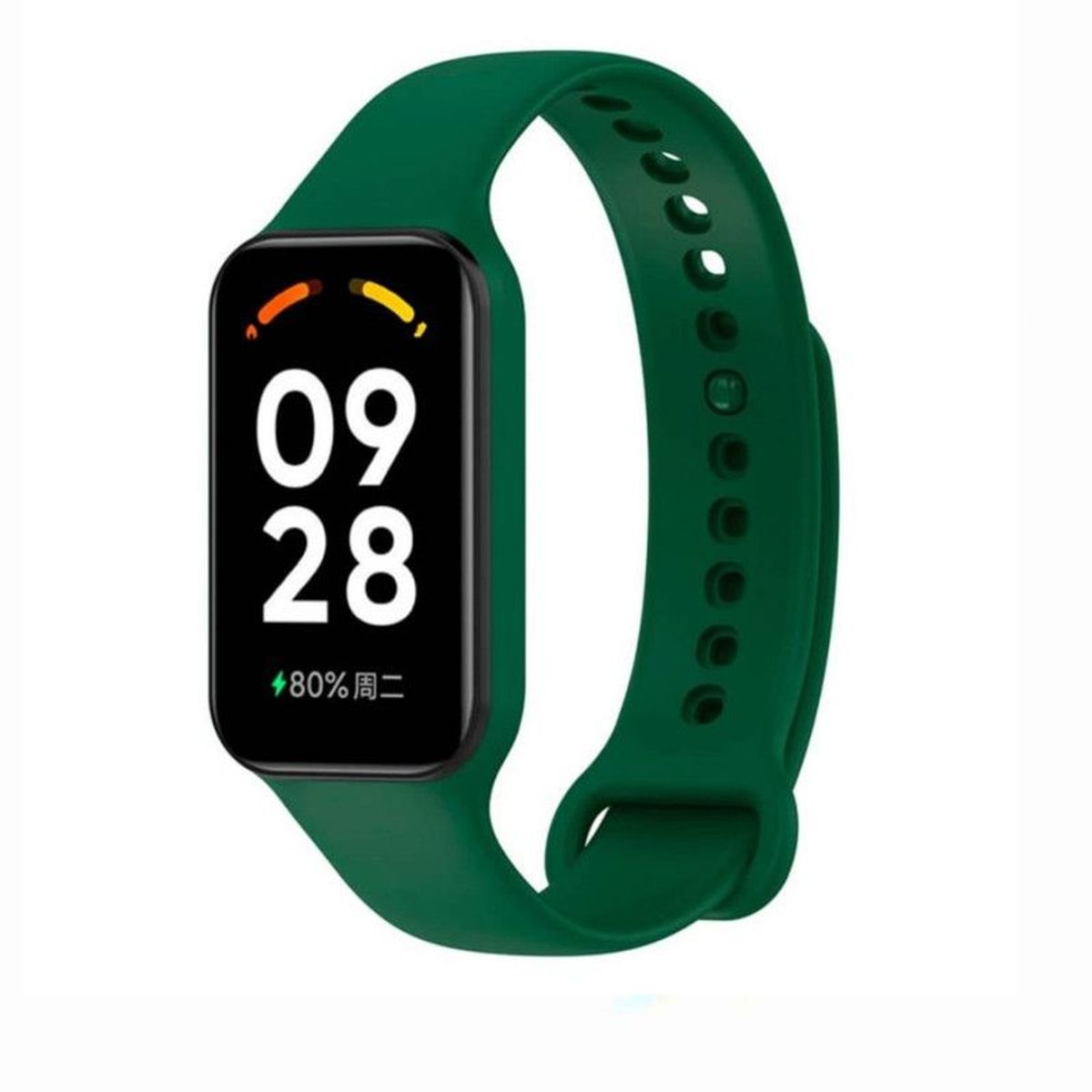 GENERICO - Correa de Silicona Para Xiaomi Band 2 - Verde