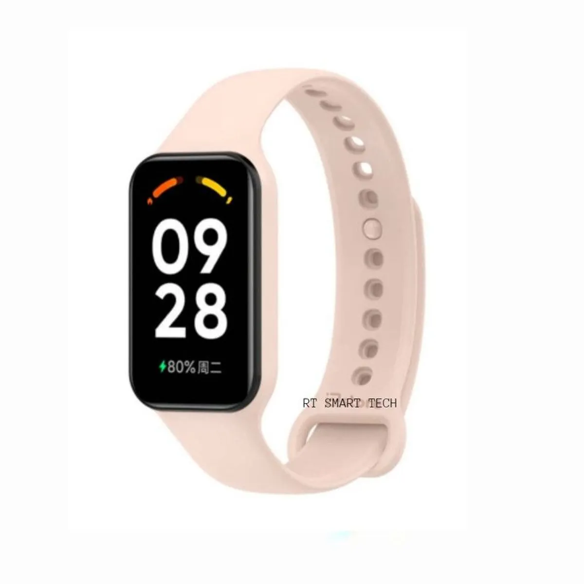 GENERICO - Correa de Silicona Para Xiaomi Band 2 - Melon.