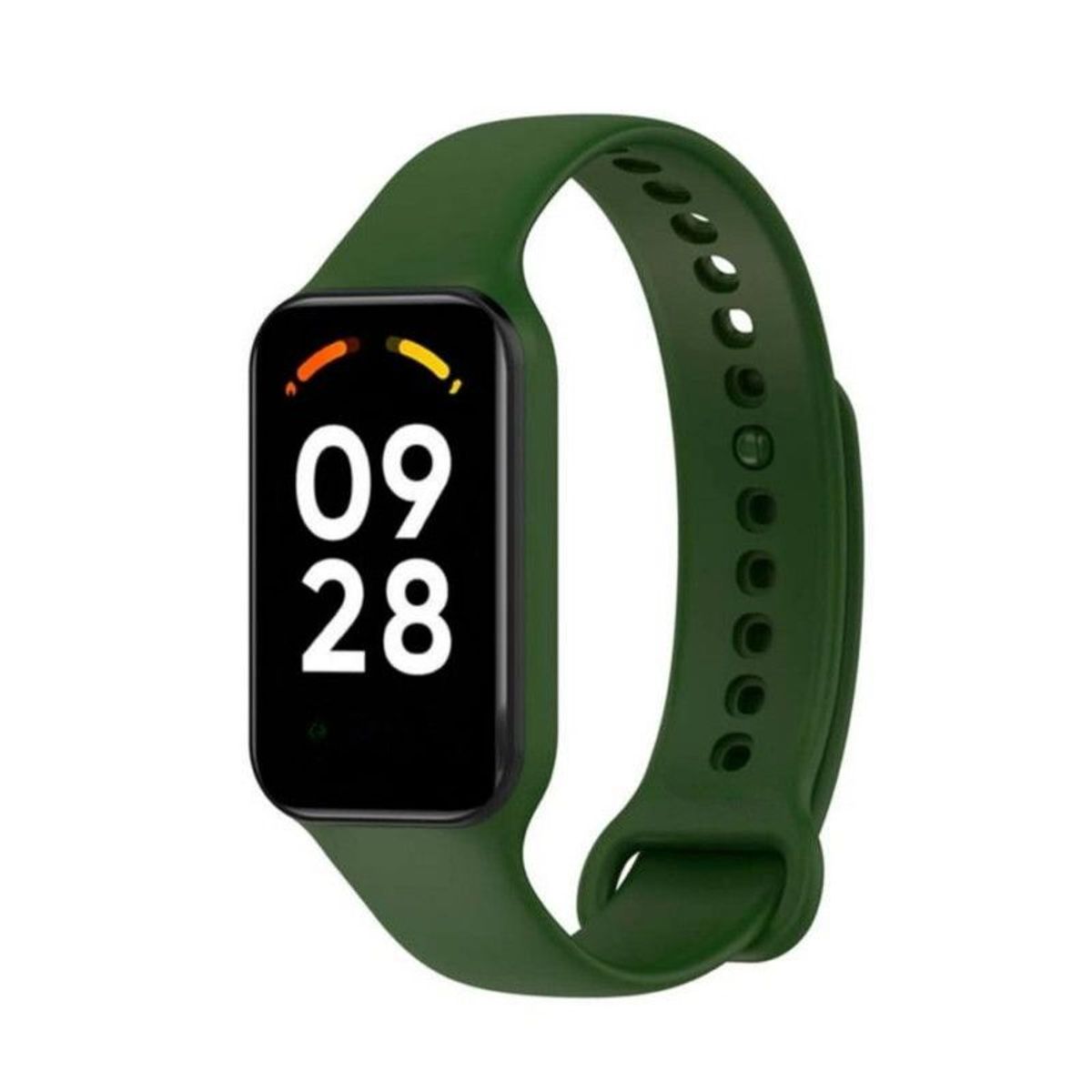 GENERICO - Correa de Silicona Para Xiaomi Redmi Smart Band 2 - Verde Militar