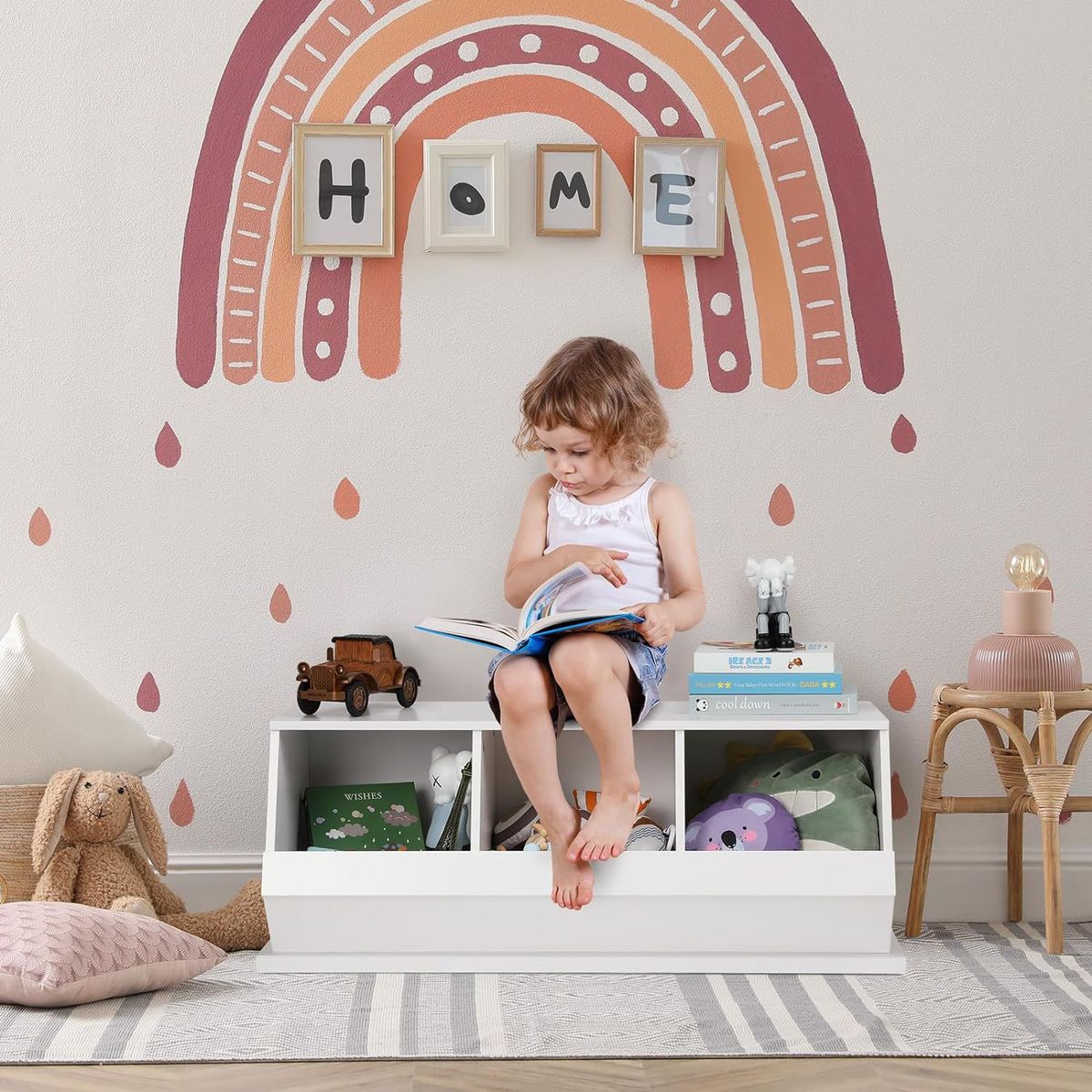 GENERICO - Organizador Multifuncional Juguetero Infantil Armado Ayana - Gaudi