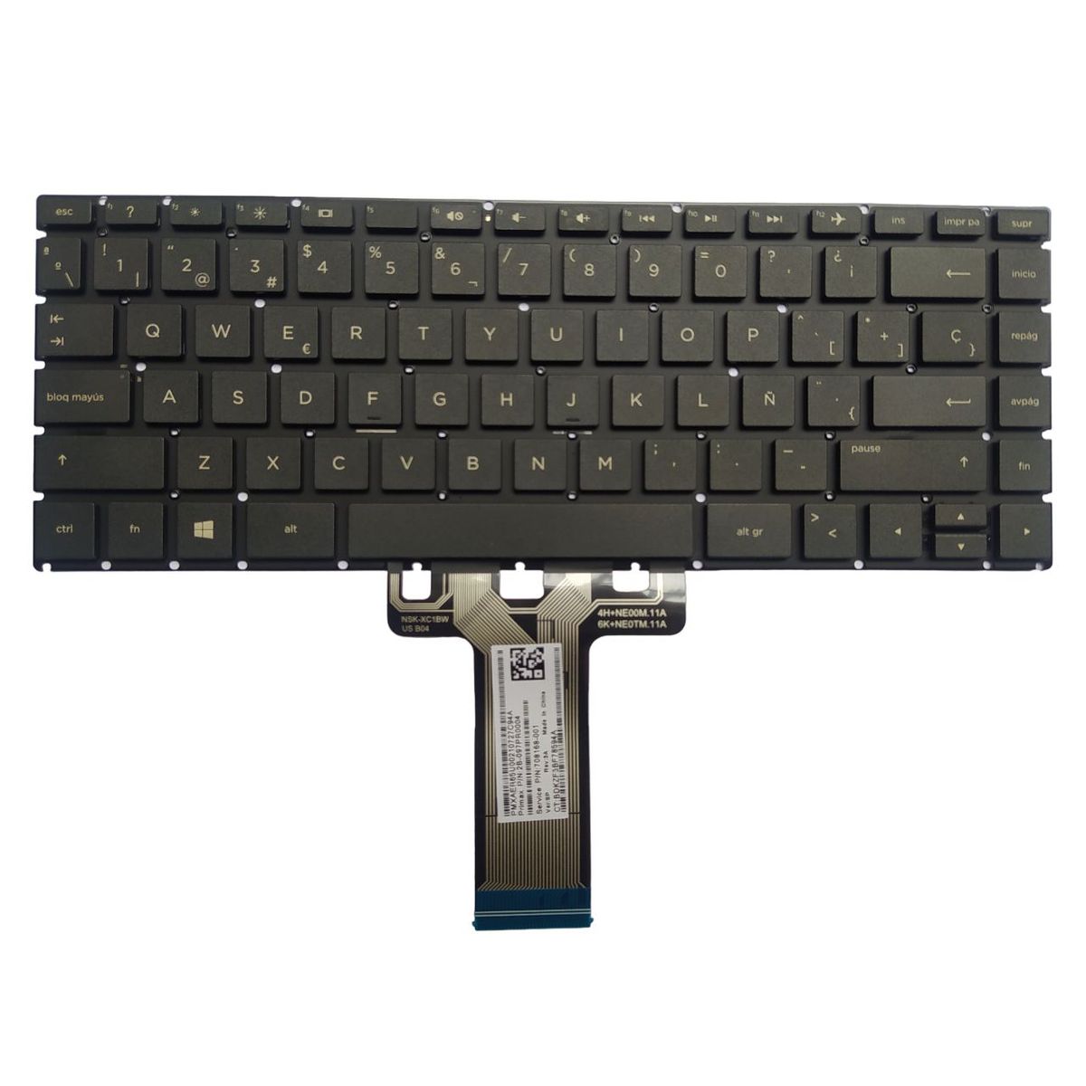 HP - Teclado Hp ORIGINAL 14-AB 14-BS 14-BW 14-BA 14-BP 14CD 14Q-CS 14-CD