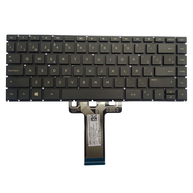 HP - Teclado Hp ORIGINAL 14-AB 14-BS 14-BW 14-BA 14-BP 14CD 14Q-CS 14-CD