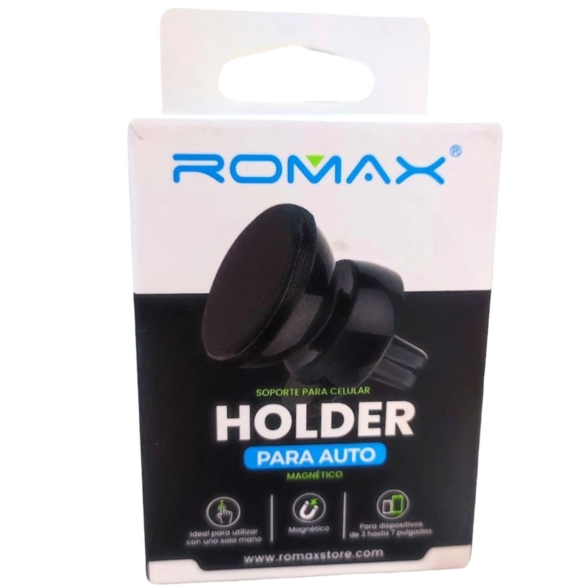 ROMAX - Holder Imantado Magnetico de Celular para Auto