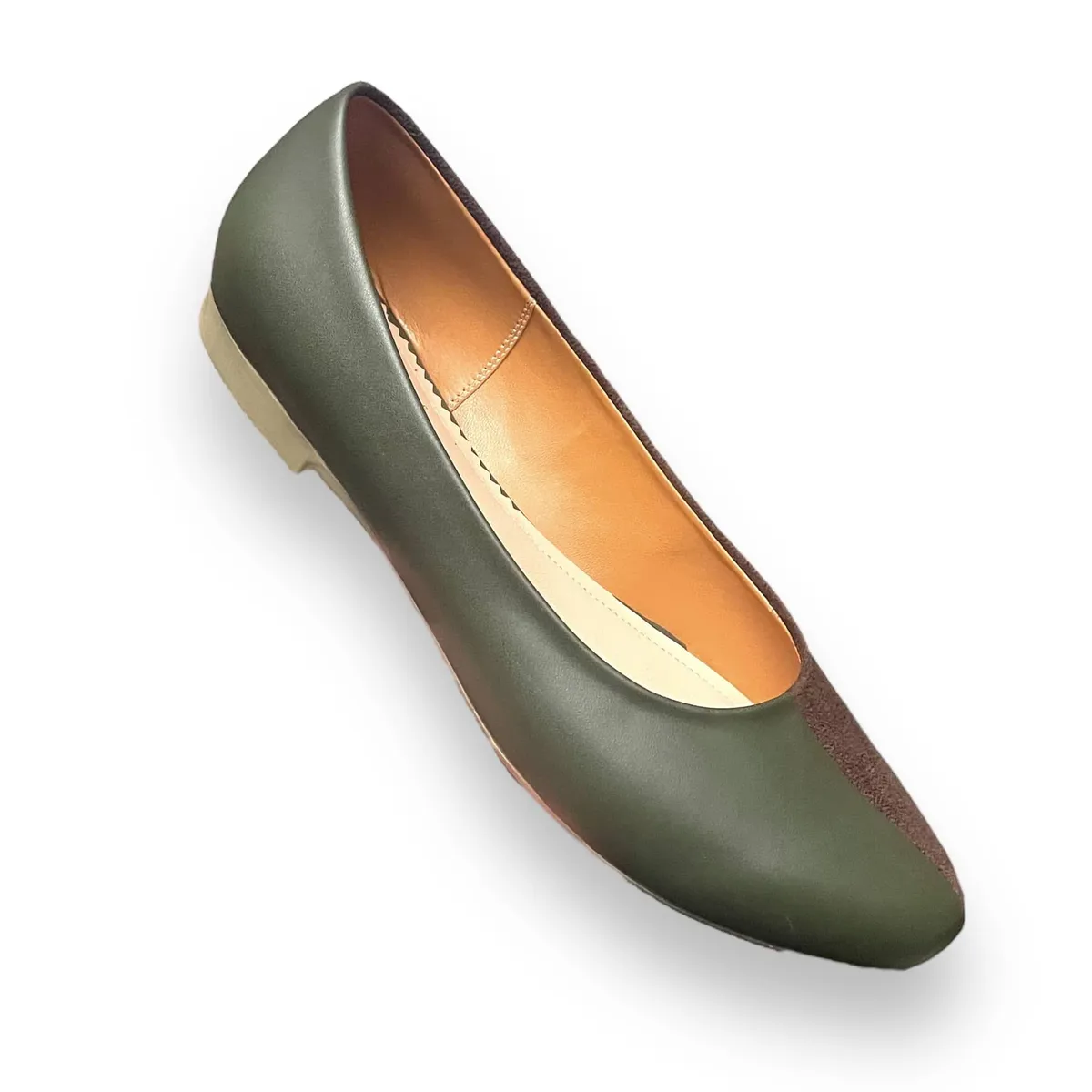 GENERICO - Balerinas Mujer Misshus Marie b verde marron