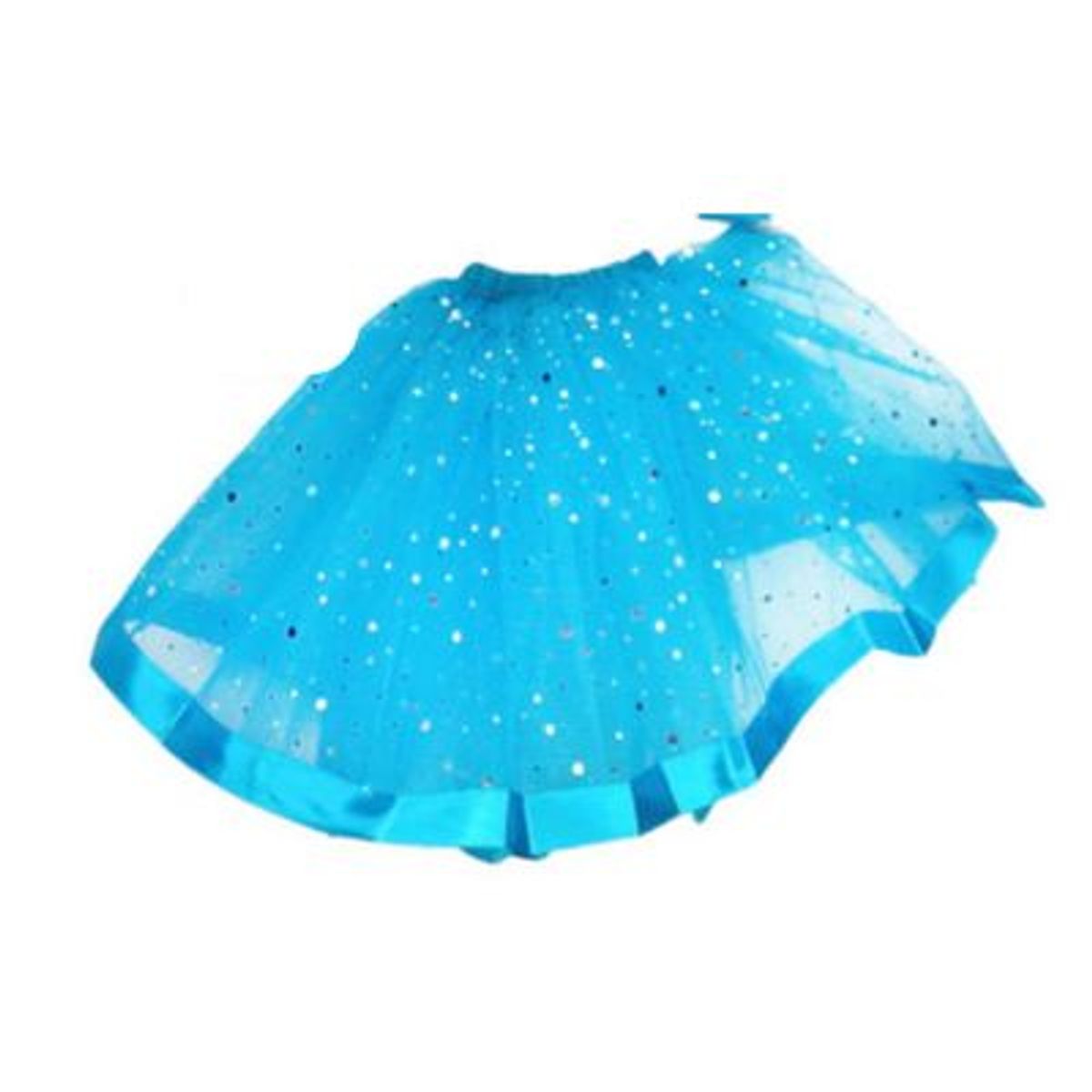 GENERICO - Tutú doble capa de ballet con brillos