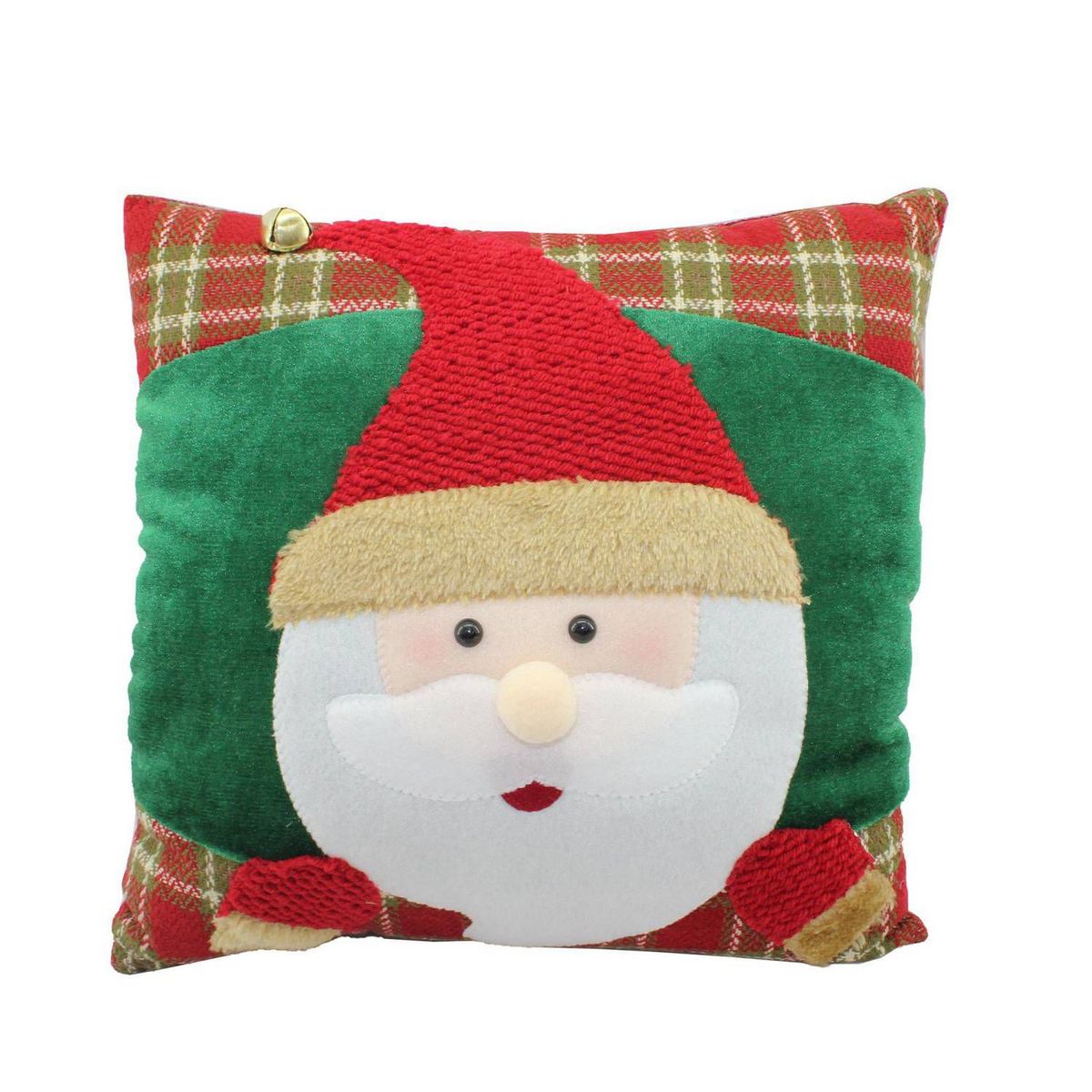 GENERICO - Cojín Navidad Santa 36x36 Cm