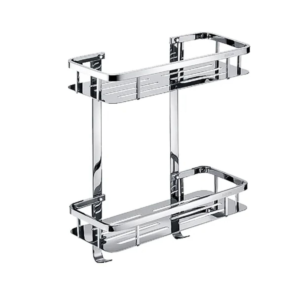 GENERICO - Repisa Doble de Acero Inoxidable