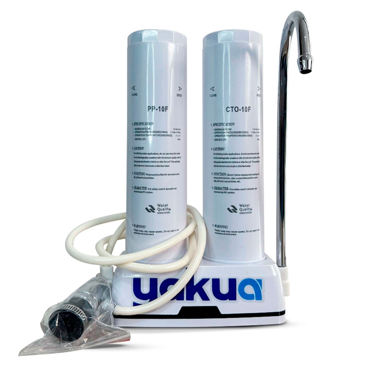 GENERICO - Filtro purificador de agua sobre lavadero Yakua