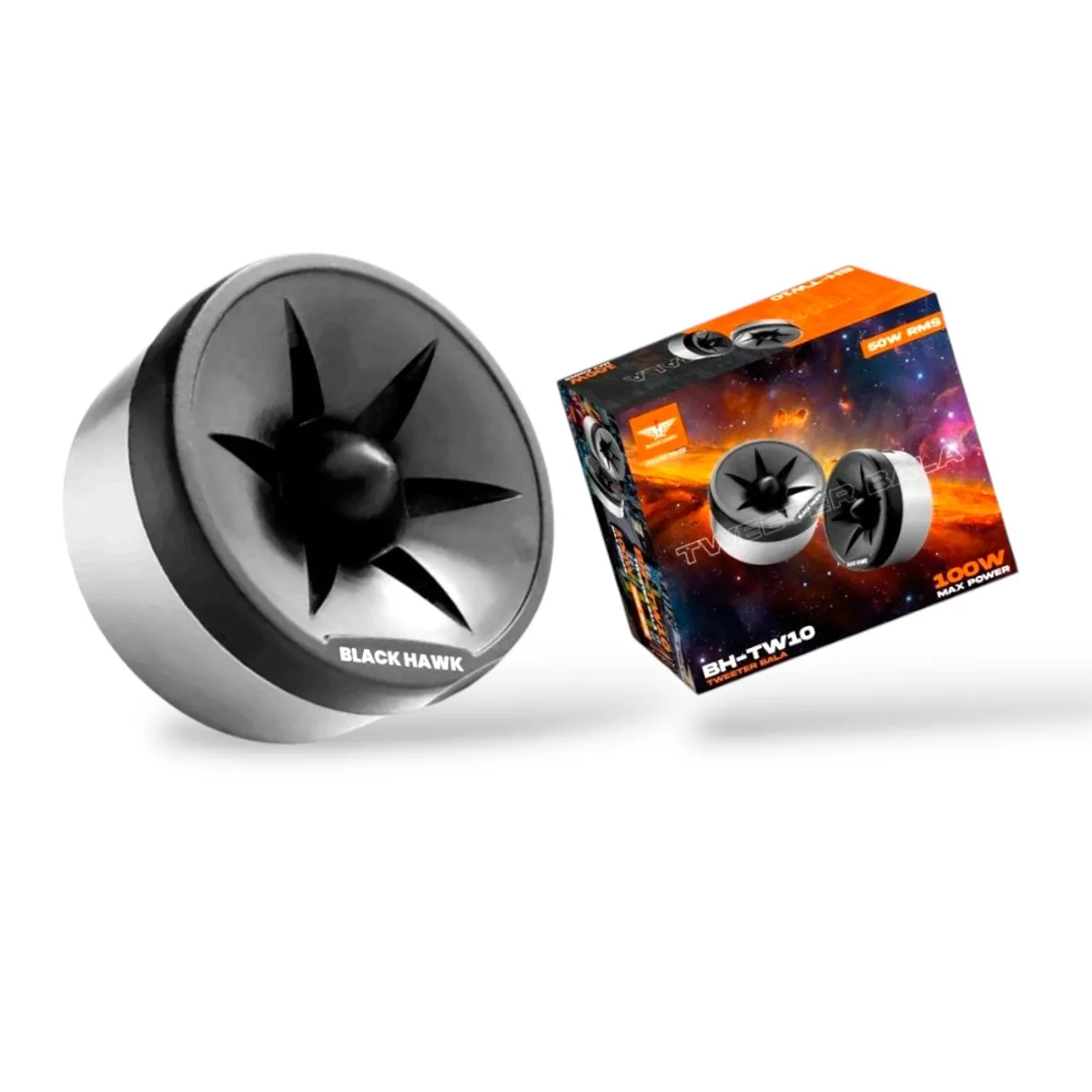 BLACK HAWK - Tweeter Mini  Black Hawk 850w Max BH-350