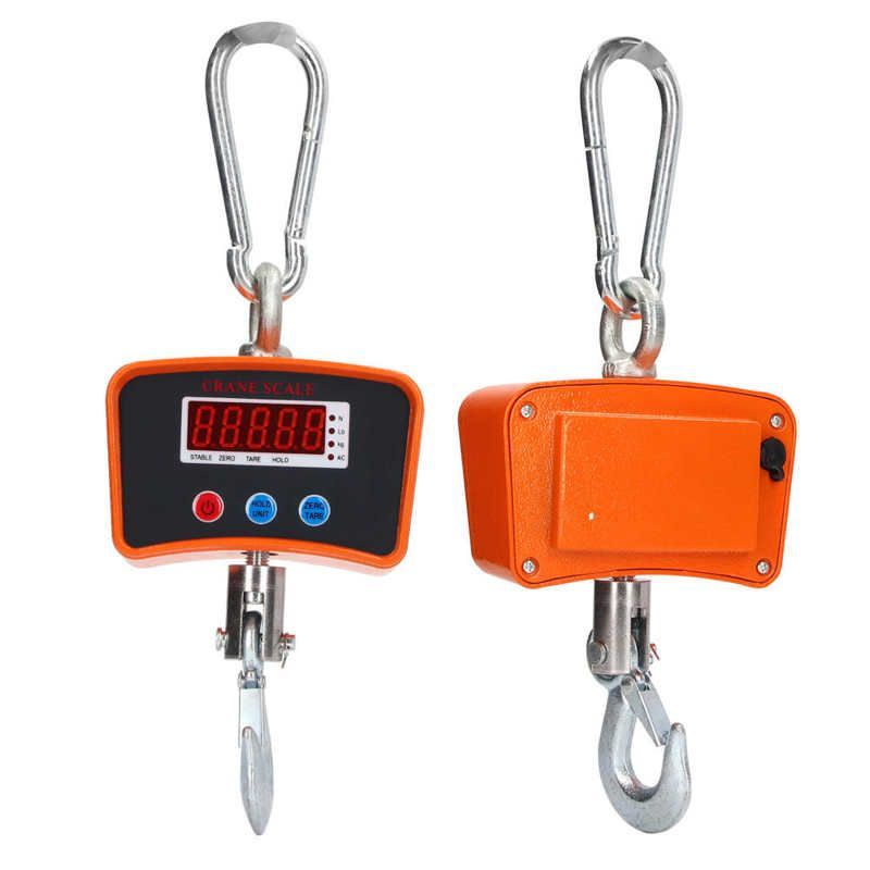 GENERICO - Báscula Colgante Digital De 500 Kg Crane