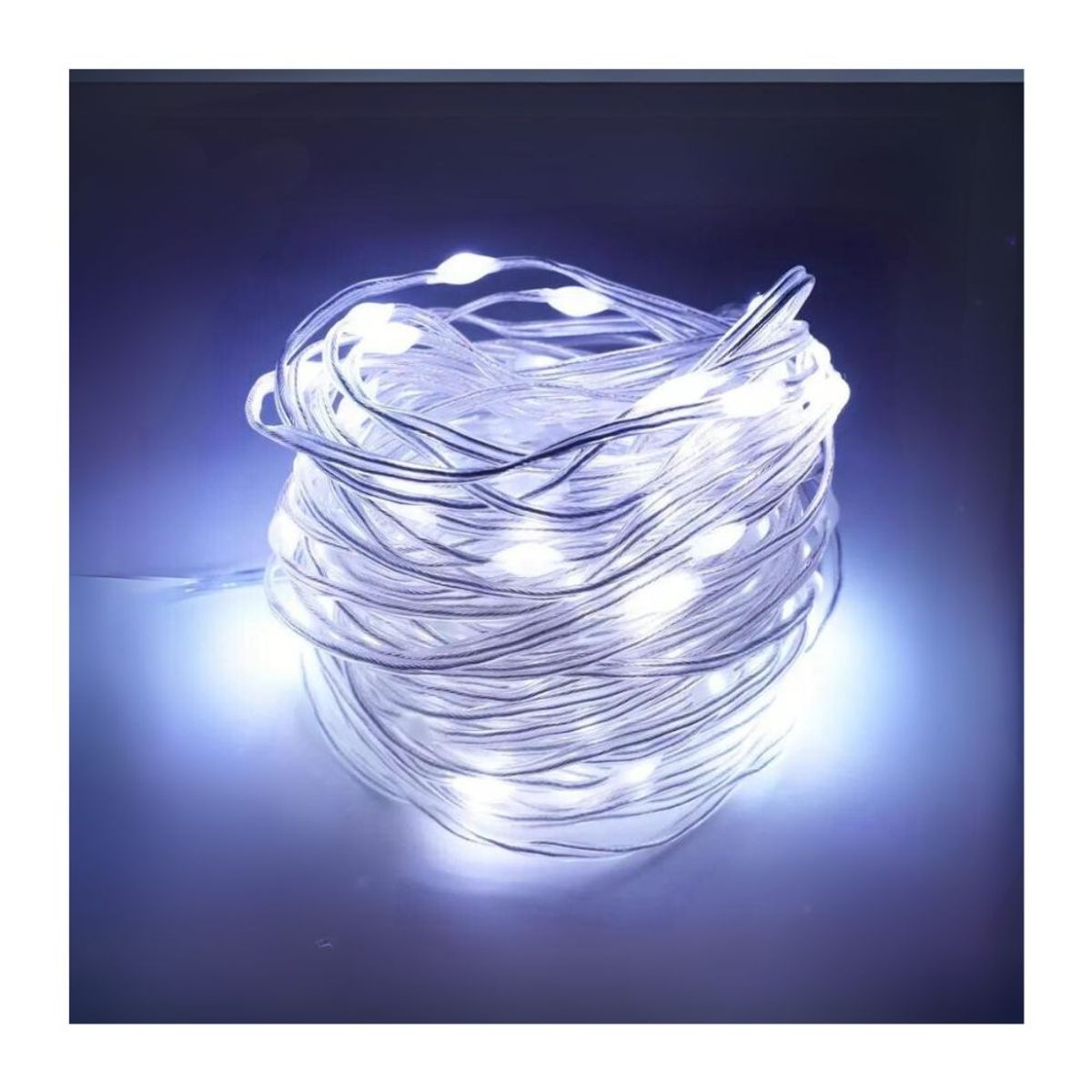 HYGGE - Guirnalda de Luces Led Impermeable para Jardín Decoración Navidad