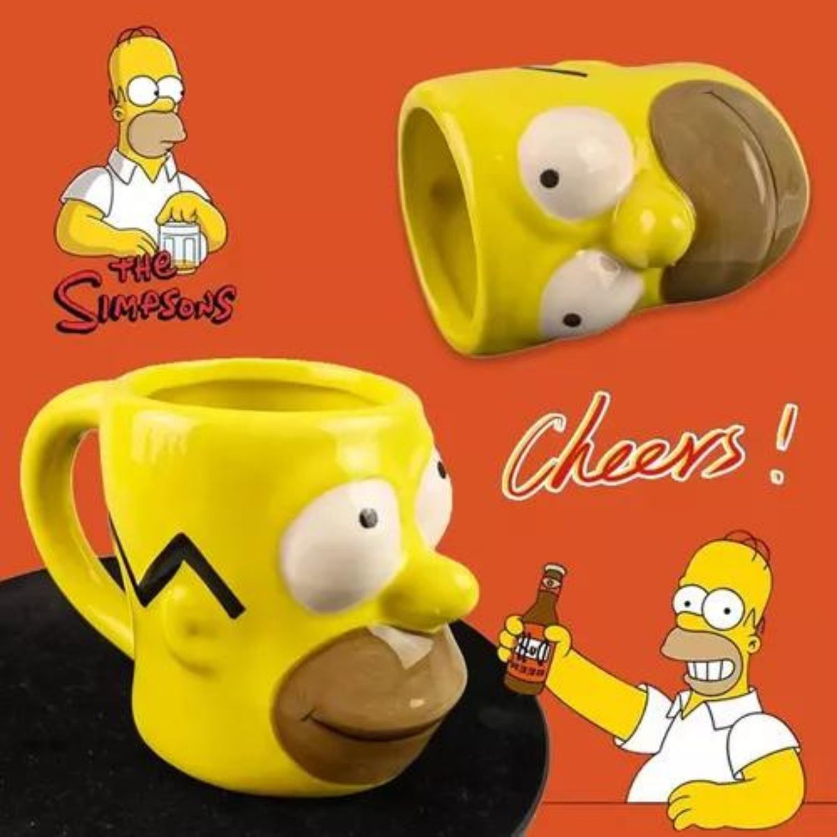 GENERICO - Taza creativa Homero Simpson