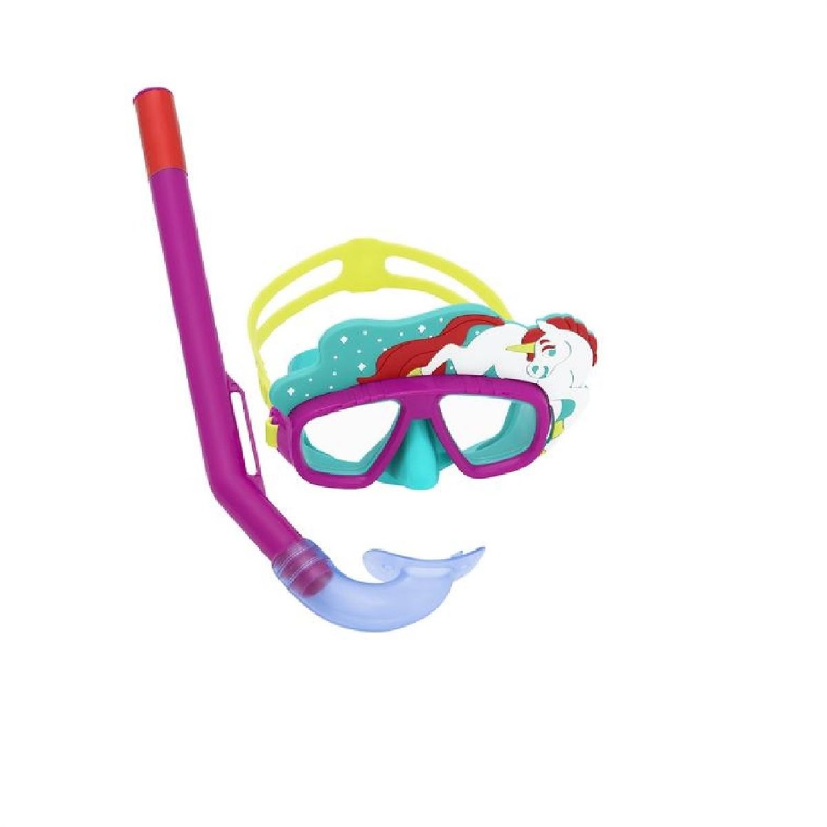 BESTWAY - Conjunto de esnórquel Lil Animal Morado - Bestway