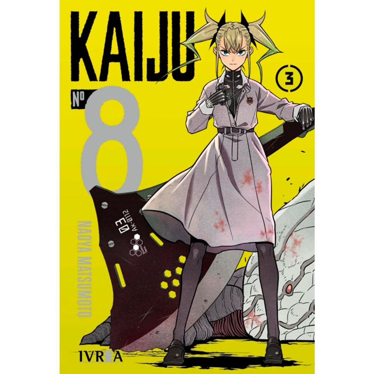 IVREA - Manga Kaiju N°8 Tomo 3