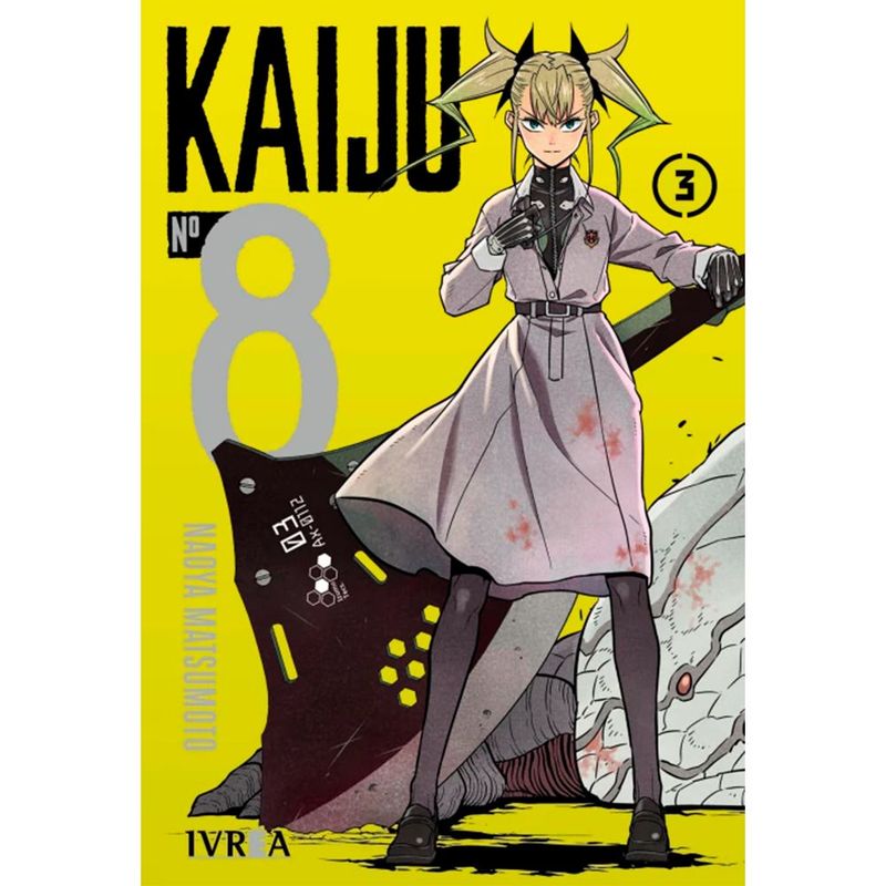 IVREA - Manga Kaiju N°8 Tomo 3