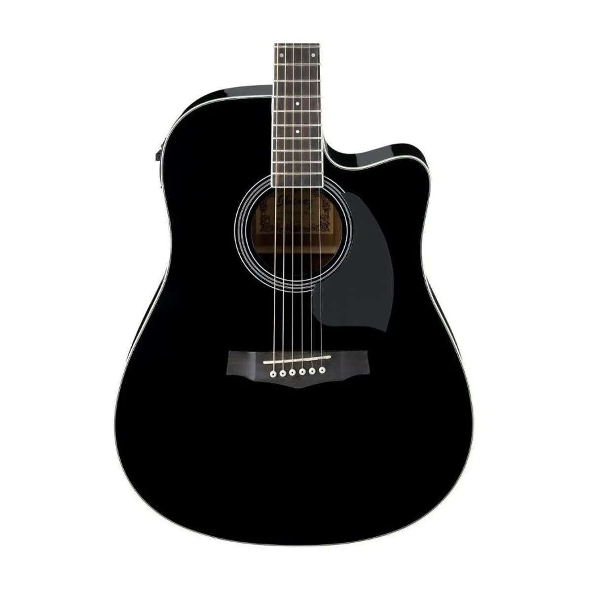 IBANEZ - Guitarra electroacústica Ibanez - PF15ECE-BK.