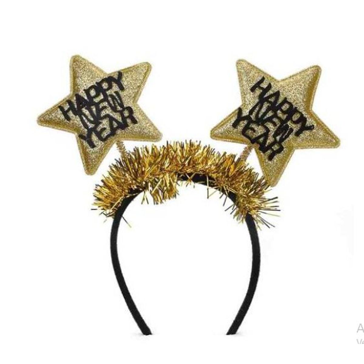 GENERICO - AÑO NUEVO - Vincha de plástico modelo año nuevo