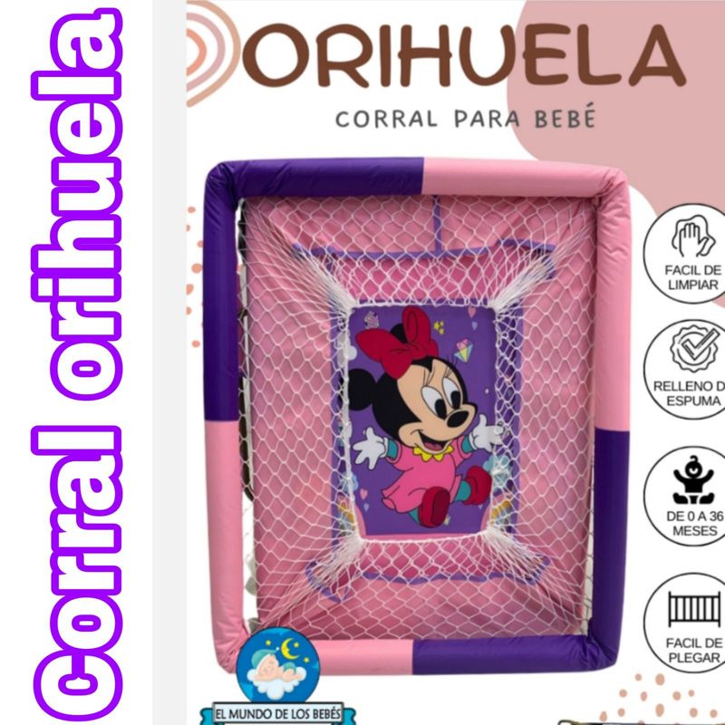 GENERICO - Corral para Bebes Acolchado Reforzado ORIHUELA