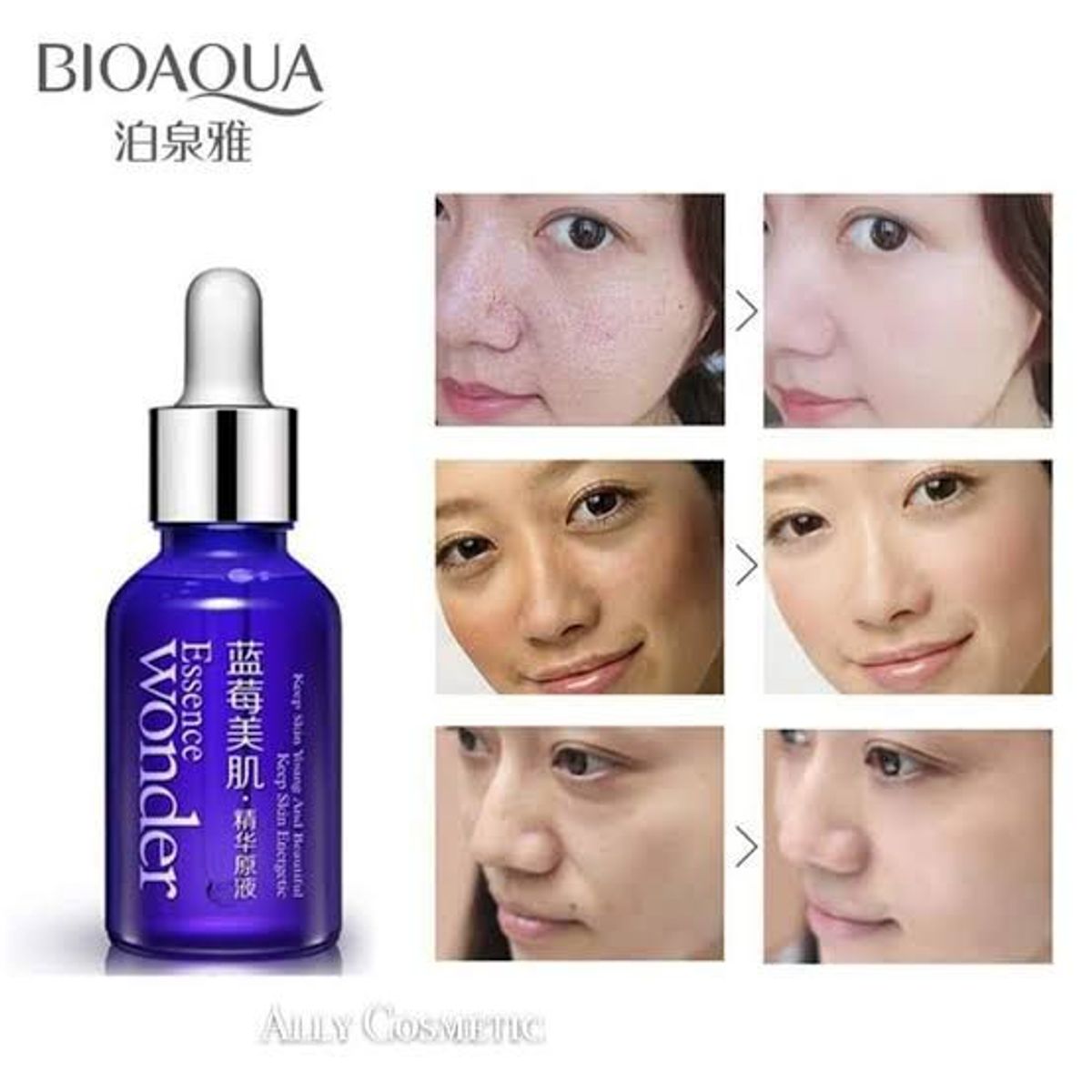 BIOAQUA - Pack 3 Serum Blueberry Essence - BIOAQUA