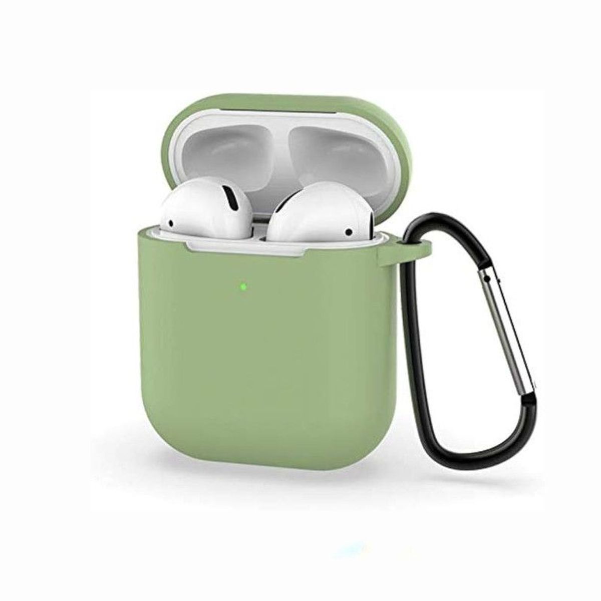 GENERICO - Case de Silicona Para Airpods 1era y 2da Gen - Pistacho