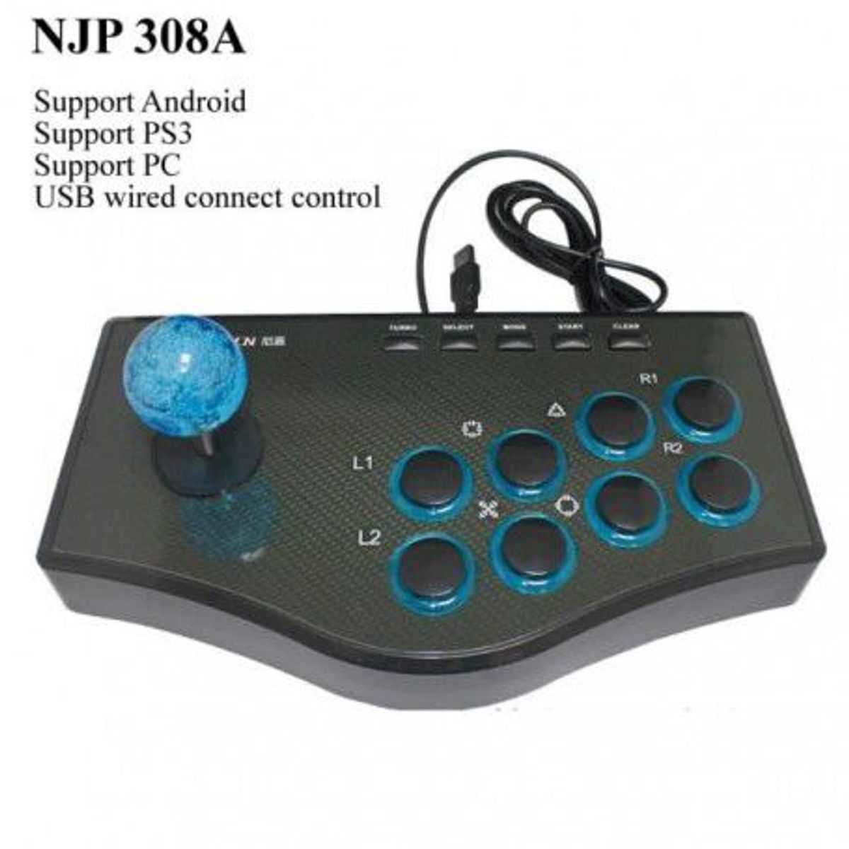 OEM - Mando Retro Arcade Nygacn Joystick para Ps2 Ps3 Pc Android Tv Smart