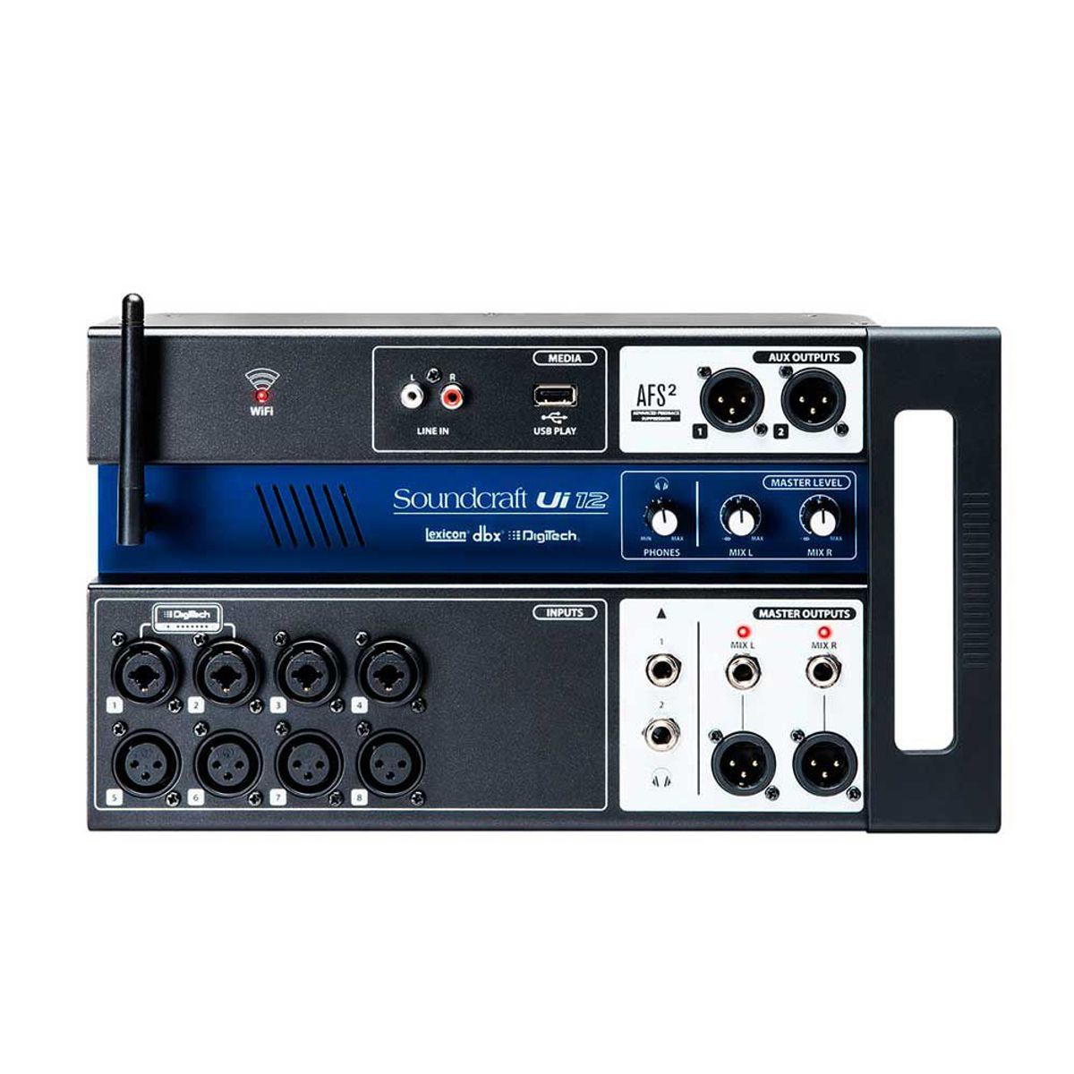 SOUNDCRAFT - Soundcraft Ui12 Mezclador Digital Controlado a Distancia