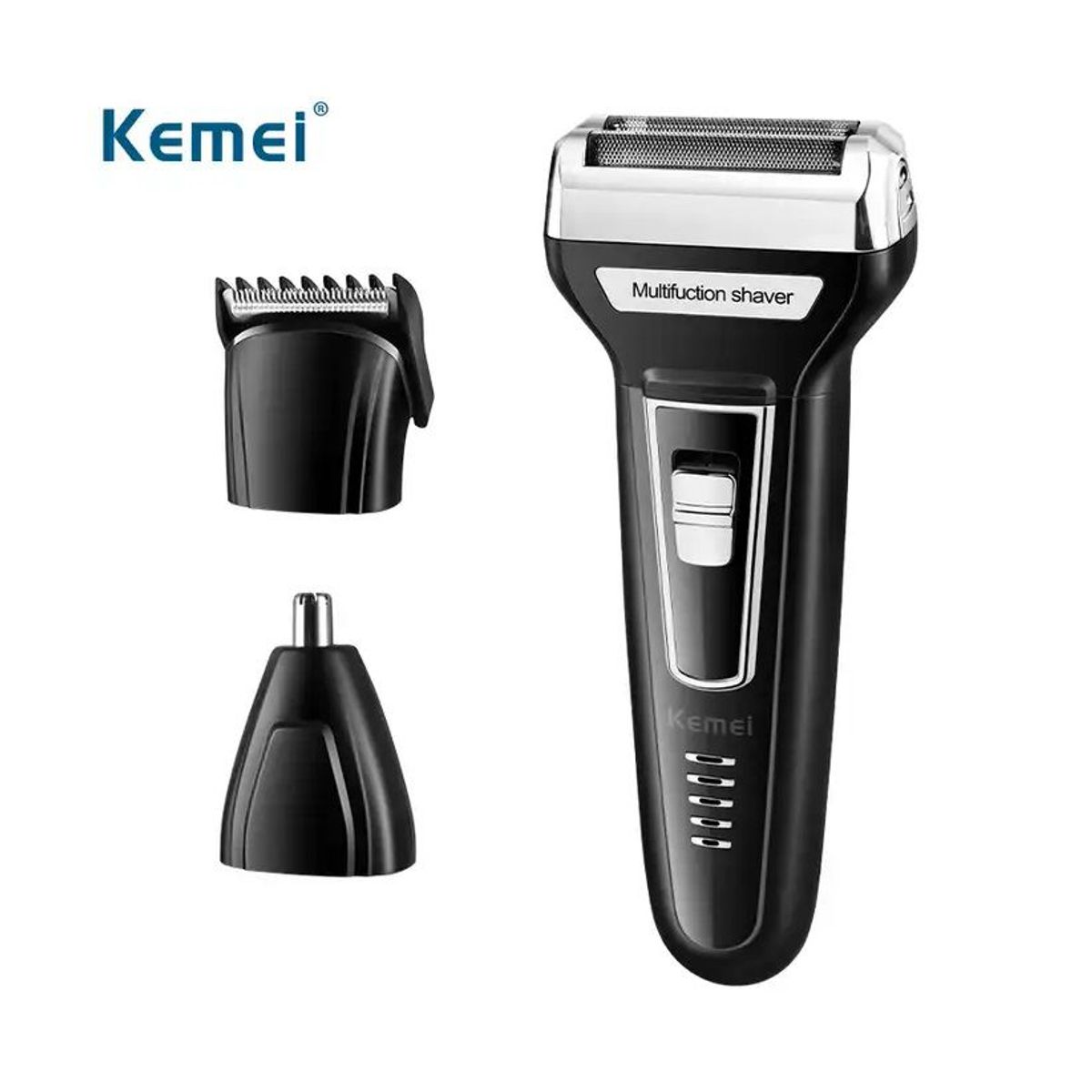 KEMEI - Afeitadora Cortadora 3 En 1 Multifunción Kemei Km-6559