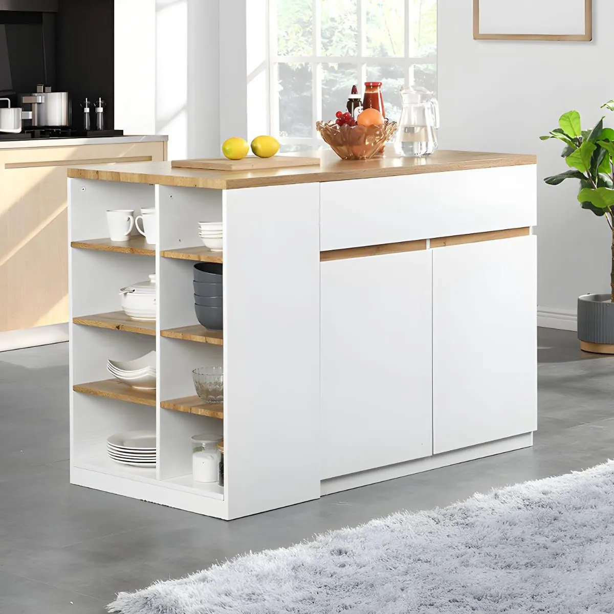 NACION MUEBLES - Isla de Cocina Moderna Otis
