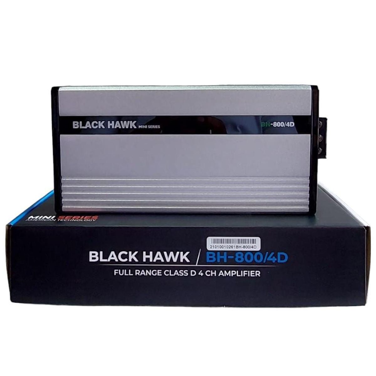BLACK HAWK - Amplificador Digital 4 Canales Black Hawk 3000W