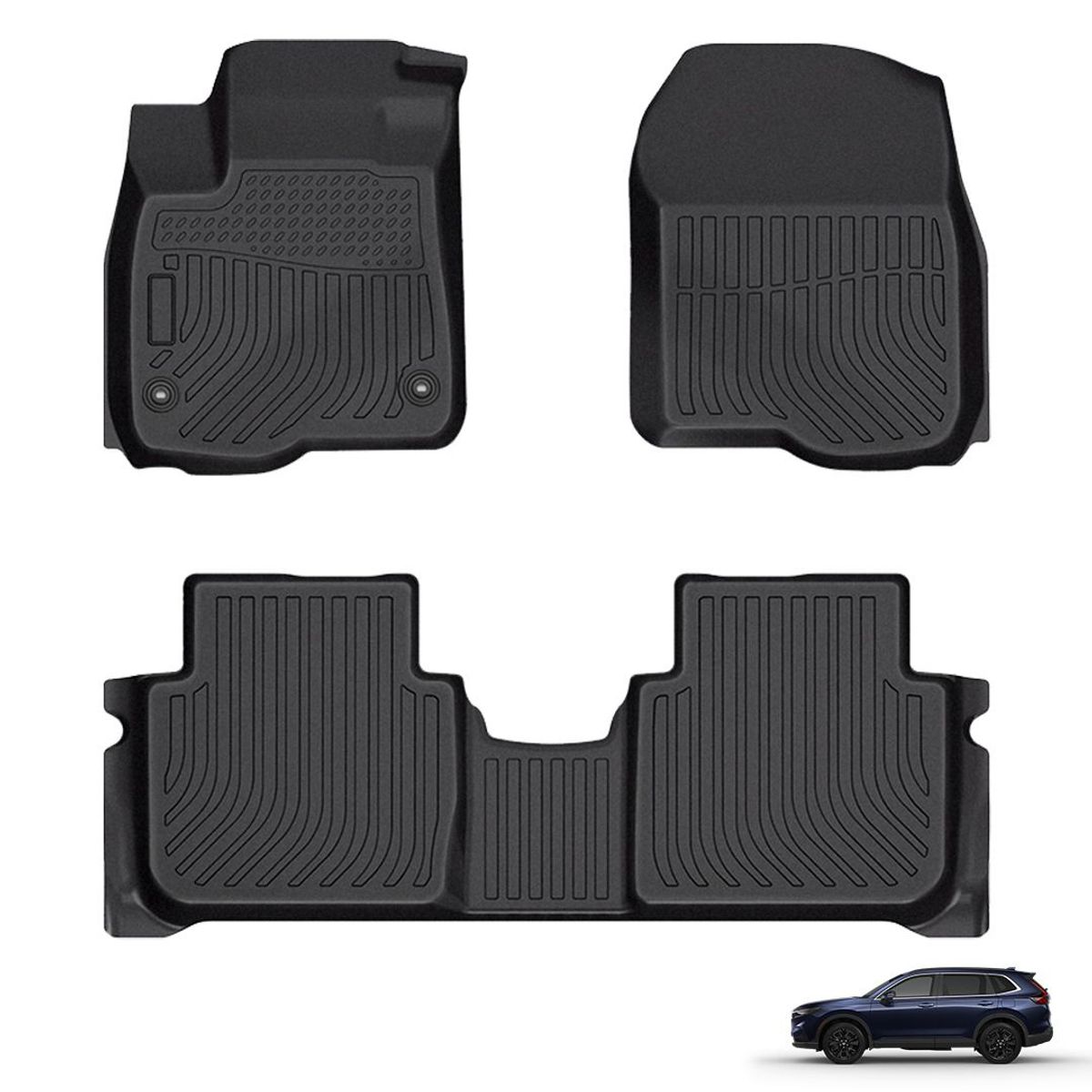 GENERICO - PROTECTOR CUBRE PISO 5D TPE HONDA CR-V 2017-2022