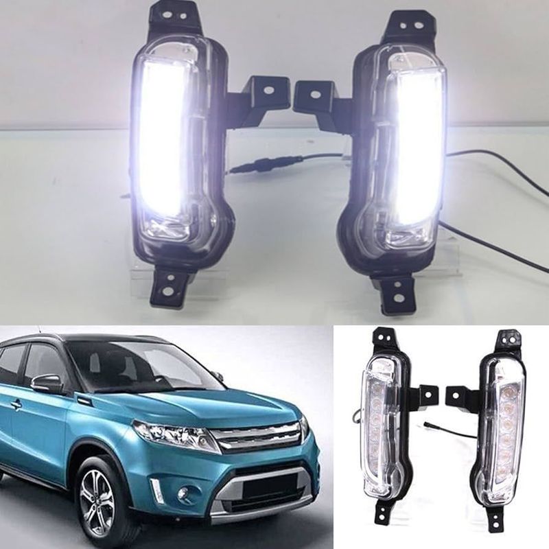 GENERICO - FAROS NEBLINEROS LED SUZUKI NEW VITARA 2015 2017 2020 2021