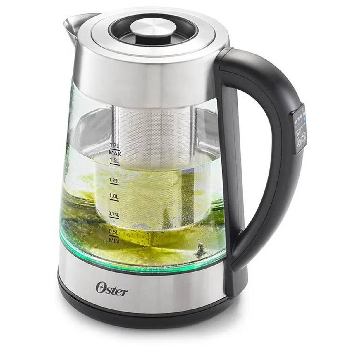 OSTER - Hervidor Eléctrico con Infusor Oster BVSTKT8990 Acero Negro