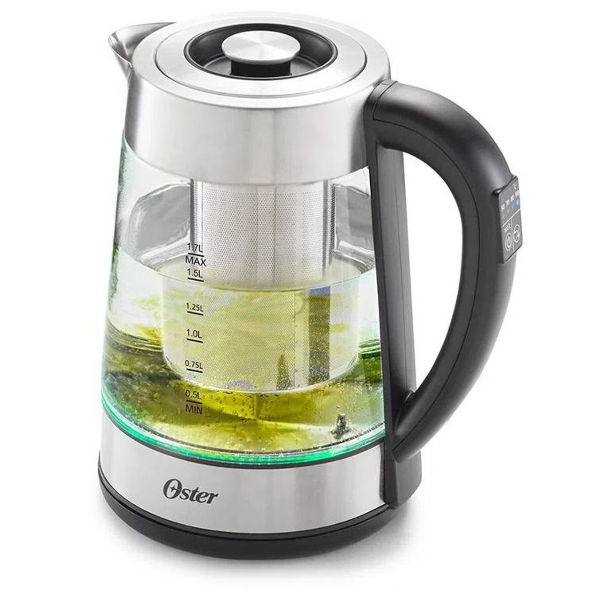 OSTER - Hervidor Eléctrico con Infusor Oster BVSTKT8990 Acero Negro
