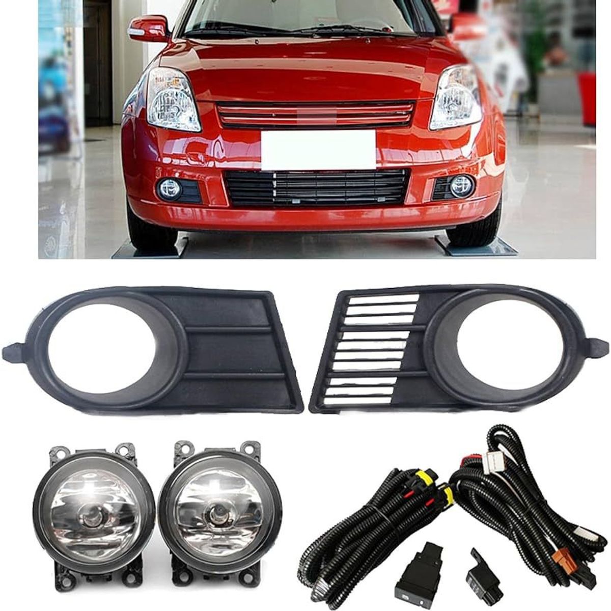GENERICO - FAROS NEBLINEROS SUZUKI SWIFT 2005 2006 2007 2008 2009 2010