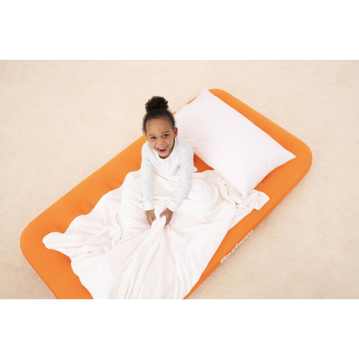 BESTWAY - Colchon Inflable Manual Naranja - Bestway