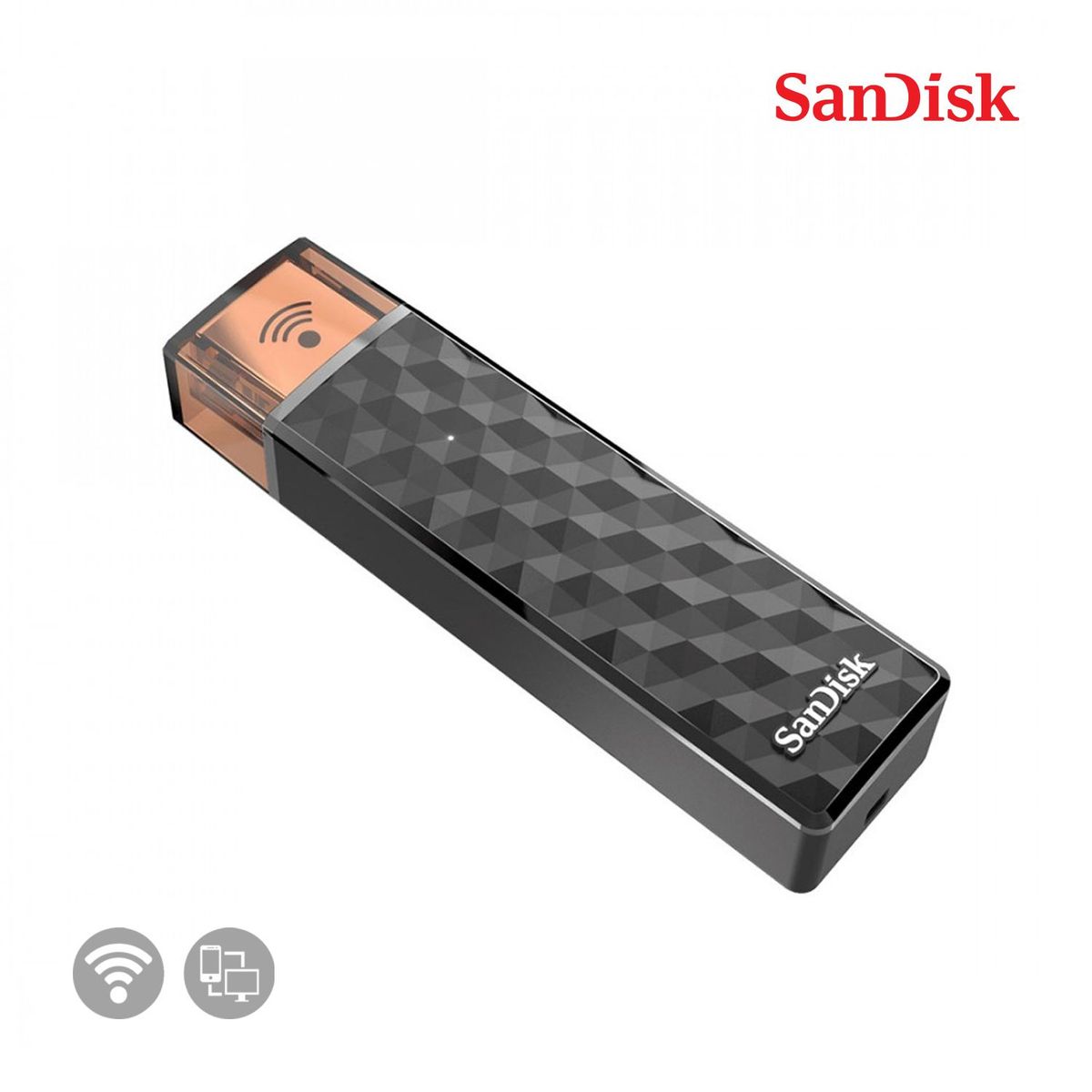 SANDISK - Memoria USB SanDisk Wireless Stick 64GB