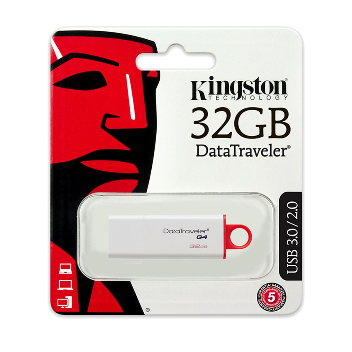 KINGSTON - Memoria USB Kingston 32GB Datatraveler DTIG4