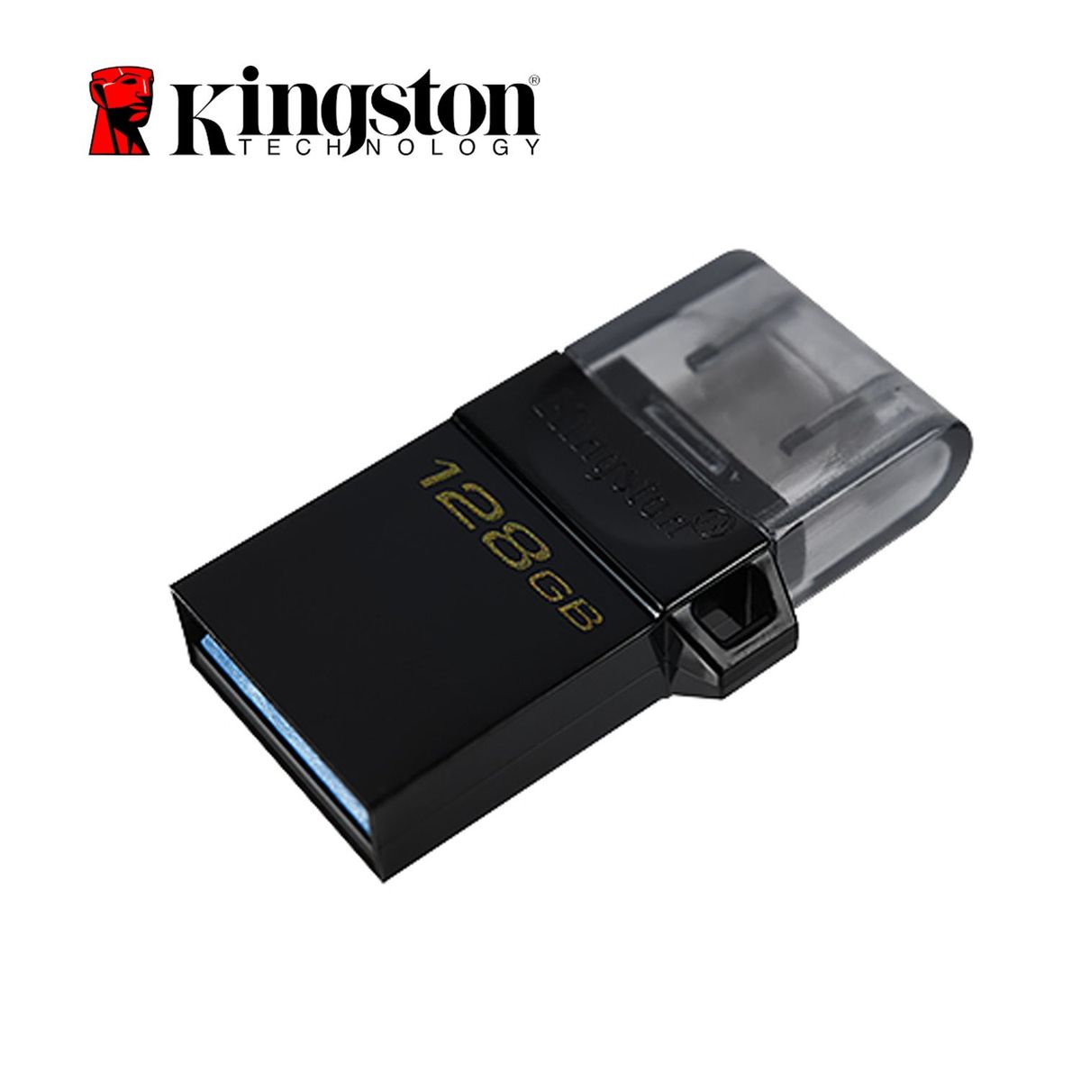 KINGSTON - Memoria MicroDuo Kingston 128GB 3.0 USB OTG Plomo