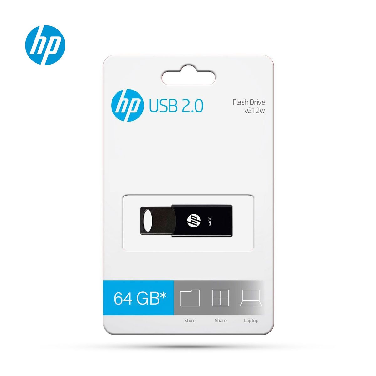 HP - Memoria USB HP 64GB V212W Negro