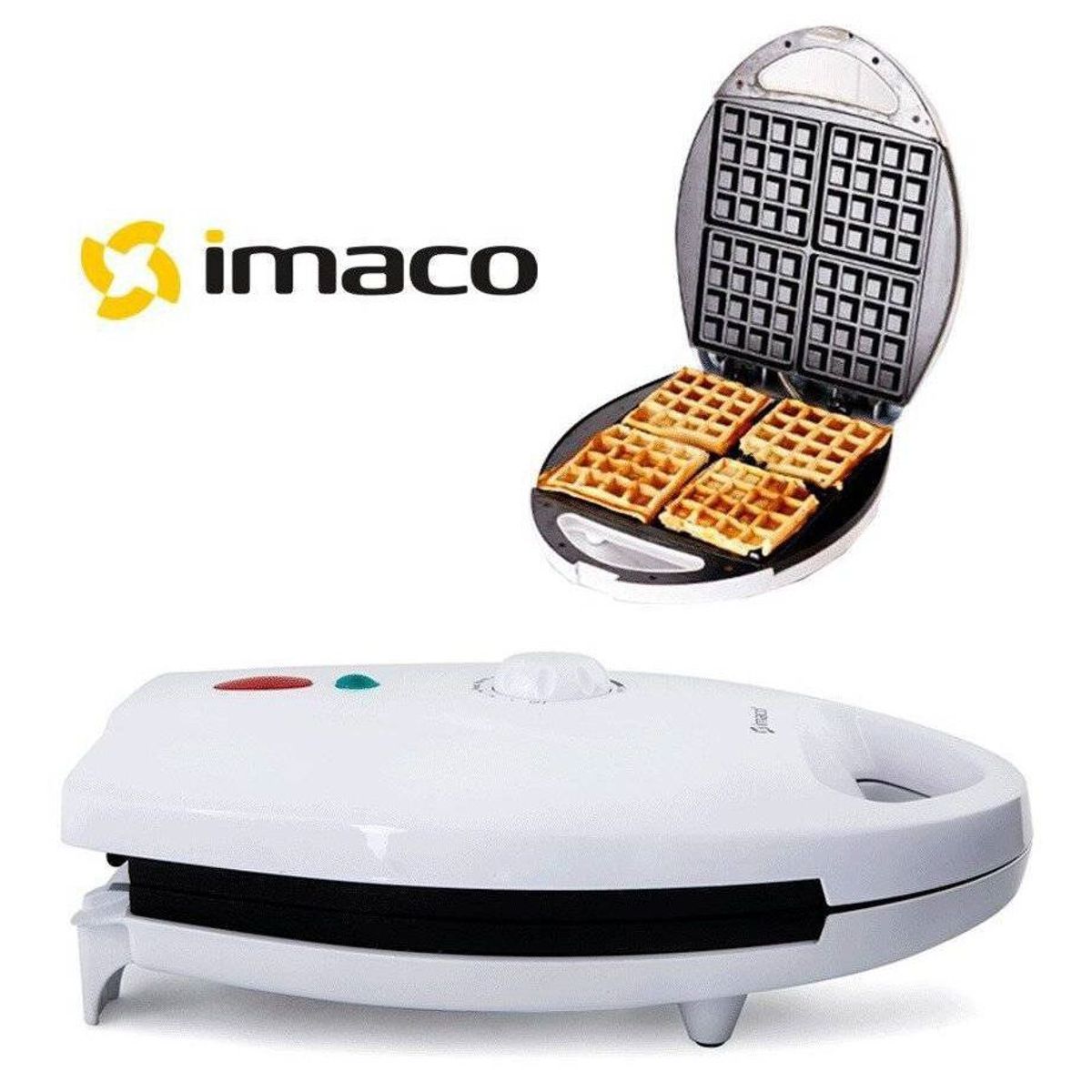 IMACO - Waflera Imaco WM4150 Blanco 1500w