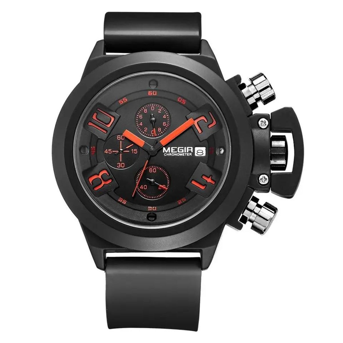 MEGIR - RELOJ HOMBRE MEGIR 2002 ANALÓGICO CON CRONOGRAFO